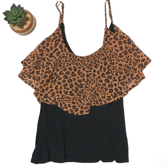 BONGO • Animal Print Top - Picture 1 of 4